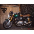 LUIMOTO TANK LEAF UNION JACK Tank Pads for the Triumph Bonneviille T120 /T100, Scrambler 1200, Thruxton 1200 /R (2016+), and Speed Twin (2019+)
